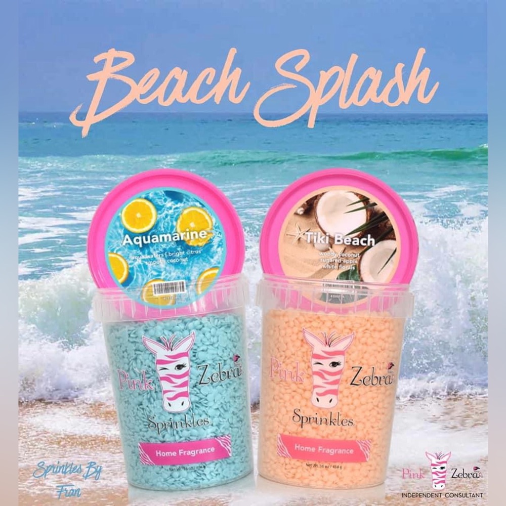 Beach Splash Pink Zebra Blend